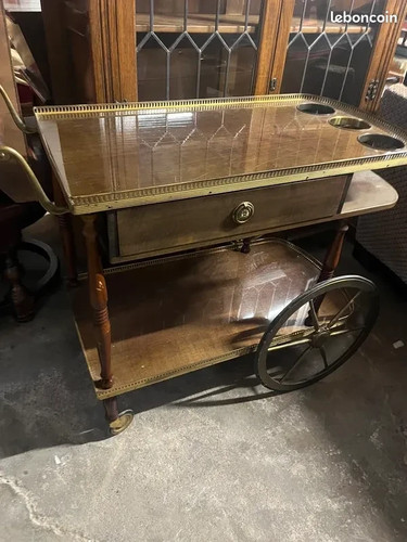 Table service roulante - table, de
