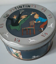 Boite en métal Tintin et le