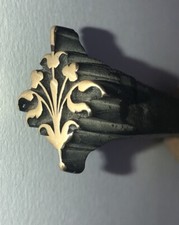 ANCIEN FER À DORER  EN BRONZE