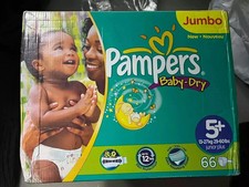 Vintage Diapers Nappies Couche Windeln Pampers Baby Dry 2012 SEALED