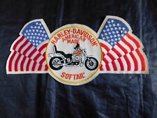 rare BIG patch HARLEY DAVIDSON patch XXL 33cm x 16cm motorcycle biker ?️official