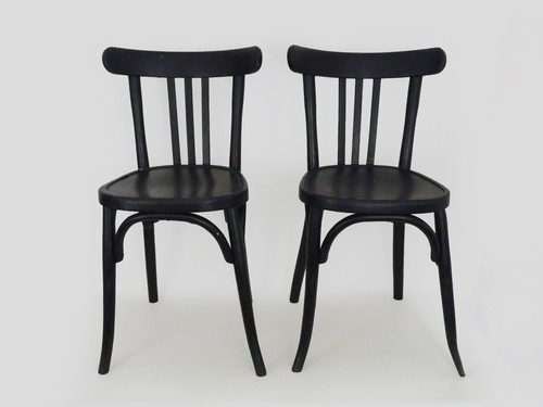 Paire chaises bistrot en - de,