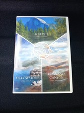 Trio Grands espaces. Parcs Nationaux US. DVD COMME NEUF 