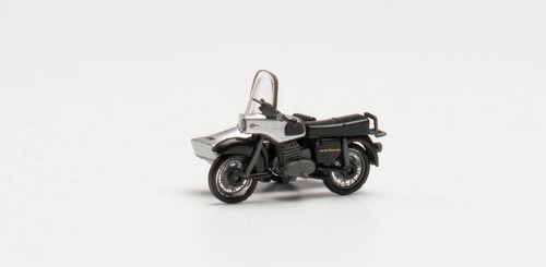 Herpa moto noir argent mz - et,