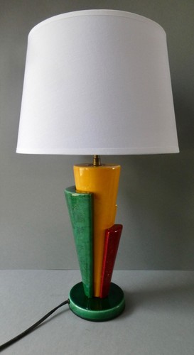 Lampe céramique de - lampe, en