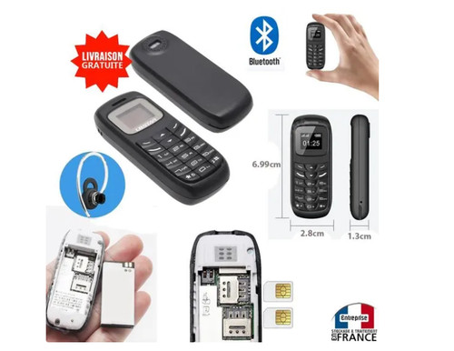 Mini téléphone portable - portable, bm70