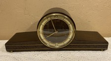 Vintage 1930's Mauthe German Westminster Chime Art Deco Mantle Clock