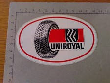 VINTAGE STICKER sticker UNIROYAL TIRE TIRES TIRES 