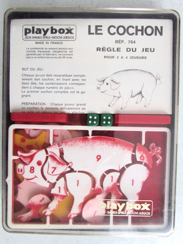 Jeu société cochon - jeu,