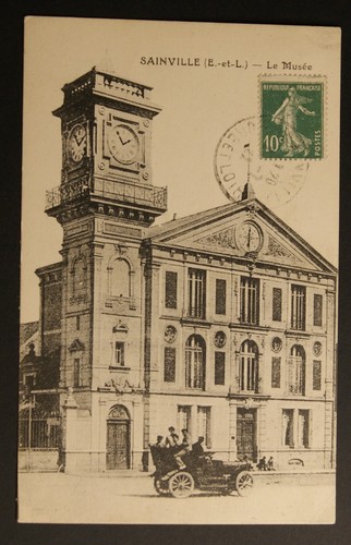 Cpa sainville musée - 28,
