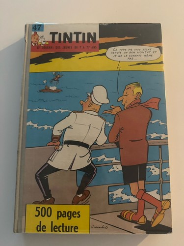 Tintin reliure recueil 47 - tintin, reliure/recueil