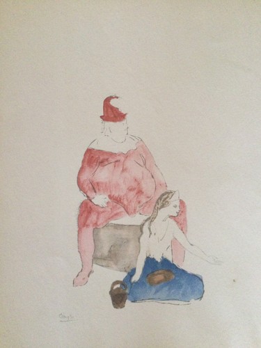 Grande lithographie picasso - lithographie,