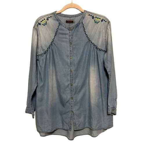 Catimini embroidered chambray - catimini,