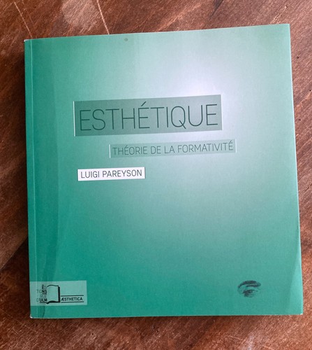Esthétique théorie la - esthétique,,