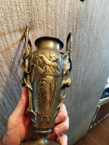 Vase urne bronze à - bronze,