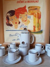 SERVICE À CAFÉ WINTERLING SCHWARZENBACH BAVARIA GERMANY PORCELAINE CERAMIQUE...