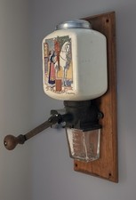 Moulin à Café Mural Ancien