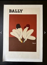 Original Antique Poster "Bally Lotus" - 1974 - VILLEMOT
