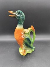 Pichet barbotine zoomorphe