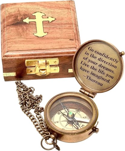 Ancienne boussole poche - ancienne,