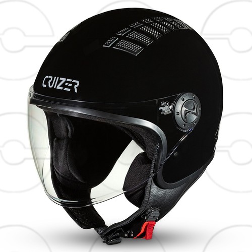 Casque moto scooter jet - de,