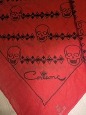 Foulard En Laine Tête De Mort "Corleone"120 Cm