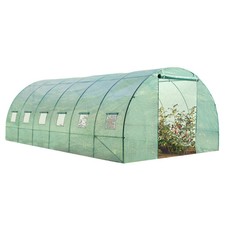Serre tunnel de jardin 18m²