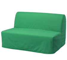 IKEA LYCKSELE Cover For 2 Seat Sofa Bed, Vansbro Bright Green Brand NEW Original