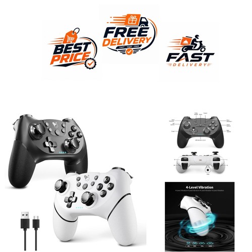 Manettes sans fil - 2, acegamer