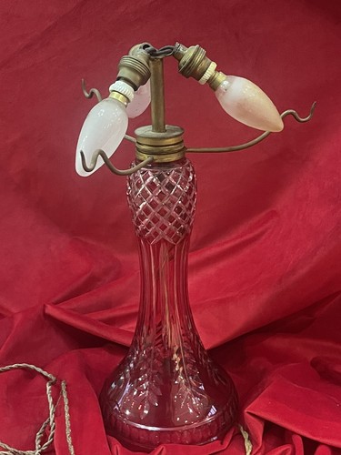 Rare imposant pied lampe - rare,