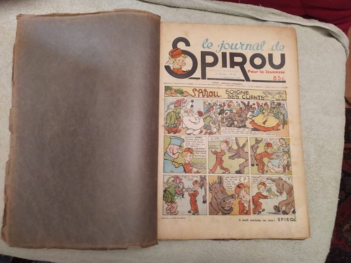 Spirou album de 1938 - spirou,