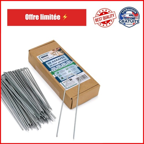 Piquets fixation acier - fixation,