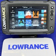 Lowrance Elite-7 Ti2 GPS Chartplotter Sonar Fish Finder Display W/ Cover & Mount