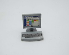Playmobil (R5233) La POSTE - Computer Terminal Keyboard Screen 4400 4289 (damaged)