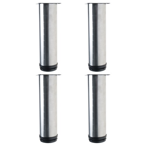 Meuble jambes acier inox - 7",