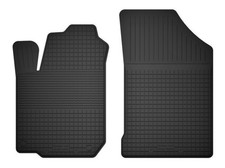 Tapis de sol avant en caoutchouc Noir pour: Toyota Yaris Verso 1999-2005