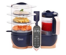 Babymoov Duo Meal Station XL, 6 in 1 Food Processor with Steamer, Multi-Speed...