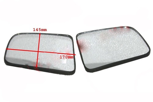 Miroir plat verre porte - verre, de
