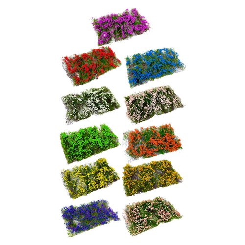 Grappe fleurs touffe - de,