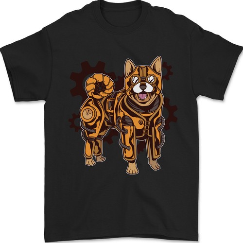 Shiba inu steampunk chien - shiba,