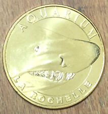 MDP 2011 LA ROCHELLE AQUARIUM REQUIN MÉDAILLE MONNAIE DE PARIS JETON TOKENS COIN