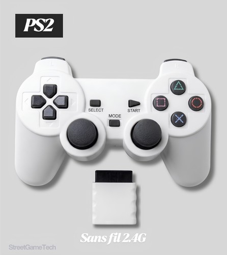 Manette ps2 sans - manette, 2.4g