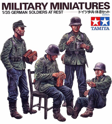 Soldats allemands repos - allemands,