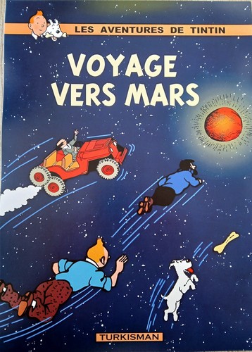 Tintin voyage vers mars - tintin,