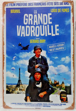 PLAQUE METAL VINTAGE 20X30