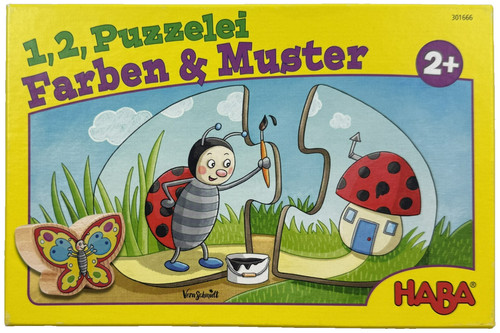 Haba puzzle couleurs et - 1,2,