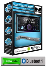 Autoradio Toyota Corolla Verso, Kit Radio Bluetooth DAB Avec CD USB AUX