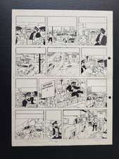 Tintin Hergé Epreuve