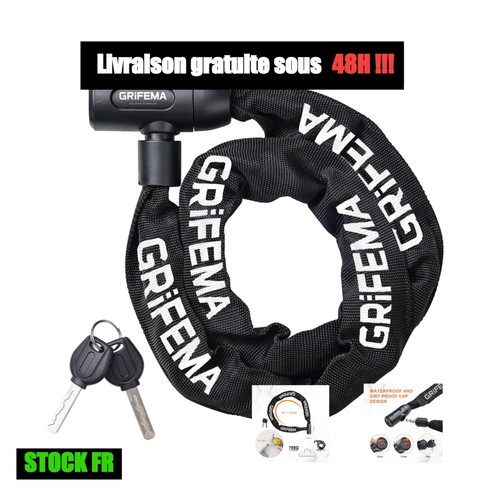 Cadenas antivol vélo grifema - vélo,