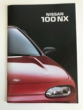 NISSAN  100 NX   brochure